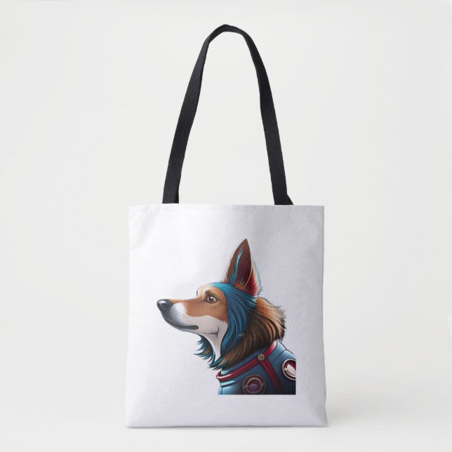 Kosmo Der Weltraumhund 1 Tasche (Vorderseite)