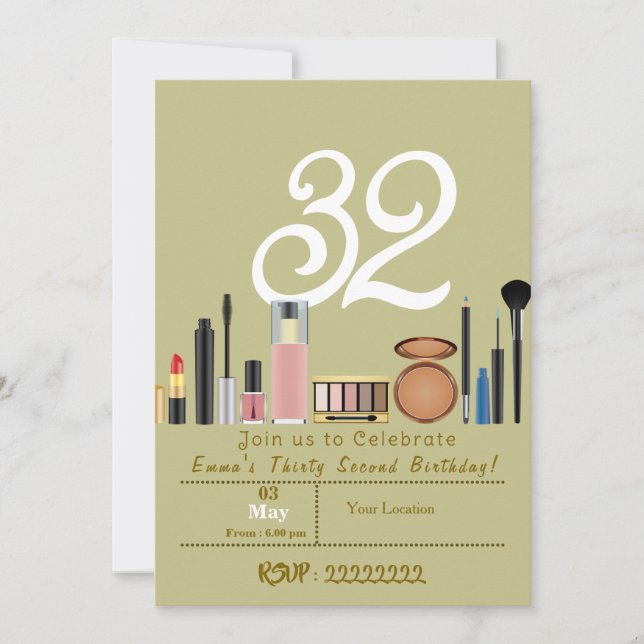 Kosmologe Einladung (Vorderseite)