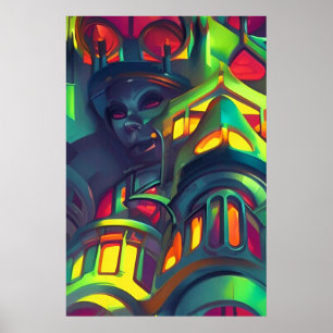 Kosmopolitik der Neugier von Wombott Poster