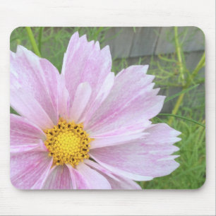 Kosmos - Blassrosa und Grün — Mousepad