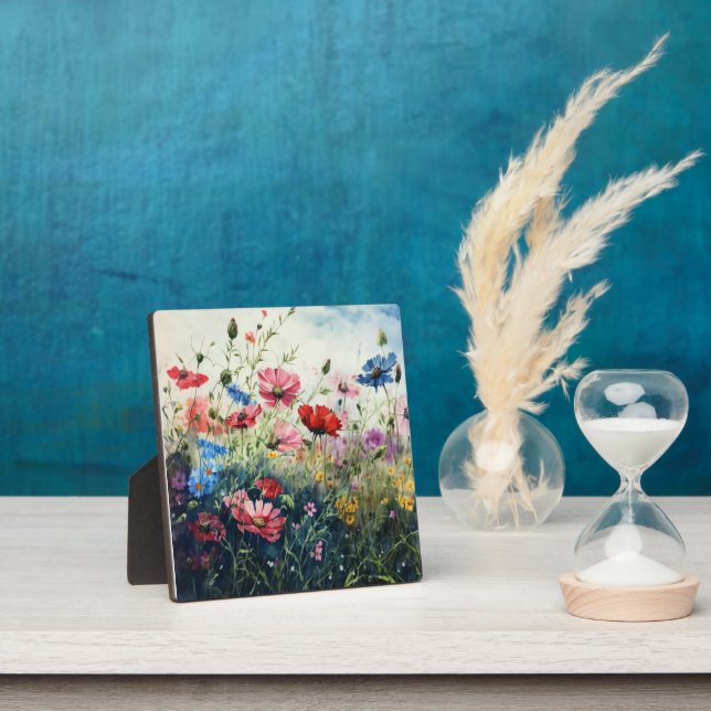 Kosmos Blume Nah Fotoplatte (InSitu)