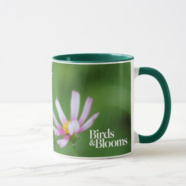 Kosmos-Blumen Tasse (Rechts)