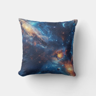 Kosmos Milk Way Galaxie strahlende Sterne Staubgas Kissen