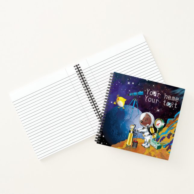 Kosmos Notizbuch (Innenseite)