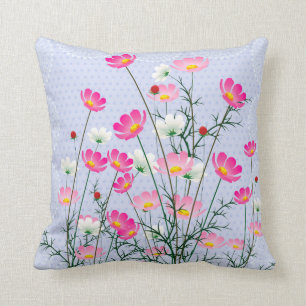Kosmosblumenkissen Kissen