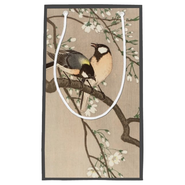 Koson Bird Chickadee Songbird Kleine Geschenktüte (Vorderseite)