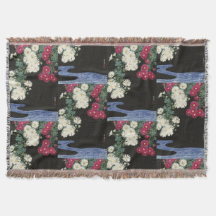 Koson Chrysanthemum Garden Japanische Blume Art Decke