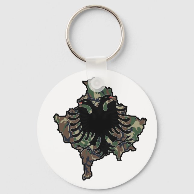 Kosovo-Army Schlüsselanhänger (Vorderseite)