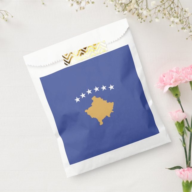 Kosovo-Flagge Geschenktütchen (Versiegelt)