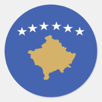 Kosovo-Flagge