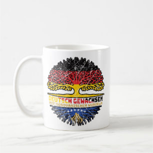 Kosovo Kosovarisch Deutsch Deutschland Baum Wurzel Kaffeetasse