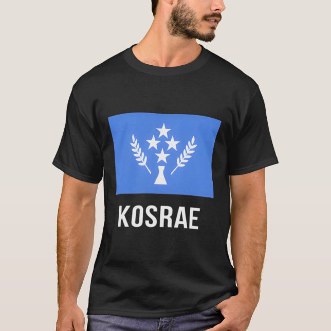 Kosrae Flag Shirt Kosraean (Vorderseite)