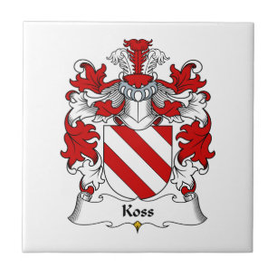 Koss Familienwappen Fliese