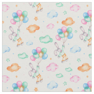 Kostbare Bunnies Fabric Stoff