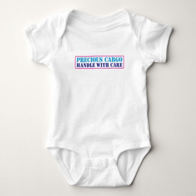 Kostbare Fracht  Baby Strampler (Vorderseite)