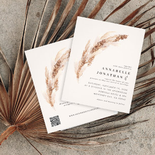 Kostbare natürliche Boho Pampas Gras elegante Hoch Flyer