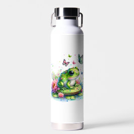 Kostbare Toad und Schmetterlinge Personalisiert Trinkflasche