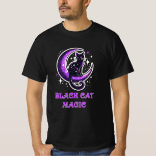 Kostbare und schwarze Katzen-Designs T-Shirt