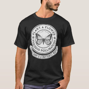 Kostbares Bestäuber-Monarchfalter-Design T-Shirt