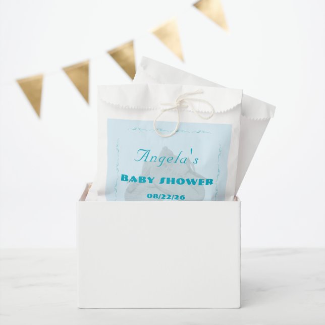 Kostbares Bündel Junge Baby Shower  Geschenktütchen (Party)