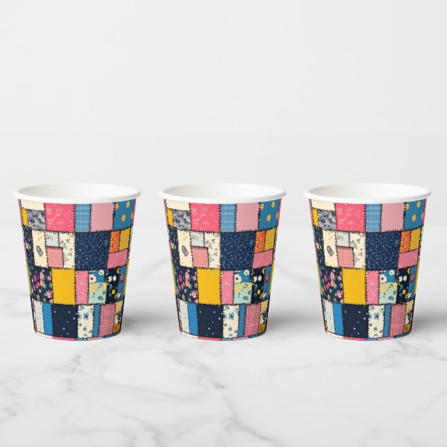 Kostbares Design, spielerisches Muster Pappbecher (Multi)