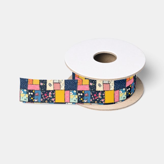 Kostbares Design, spielerisches Muster Satinband (Spule)