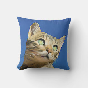 Kostbares Katzendesign Kissen
