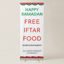 Kostenfreie Iftar-Küche während des Ramadan Mubara