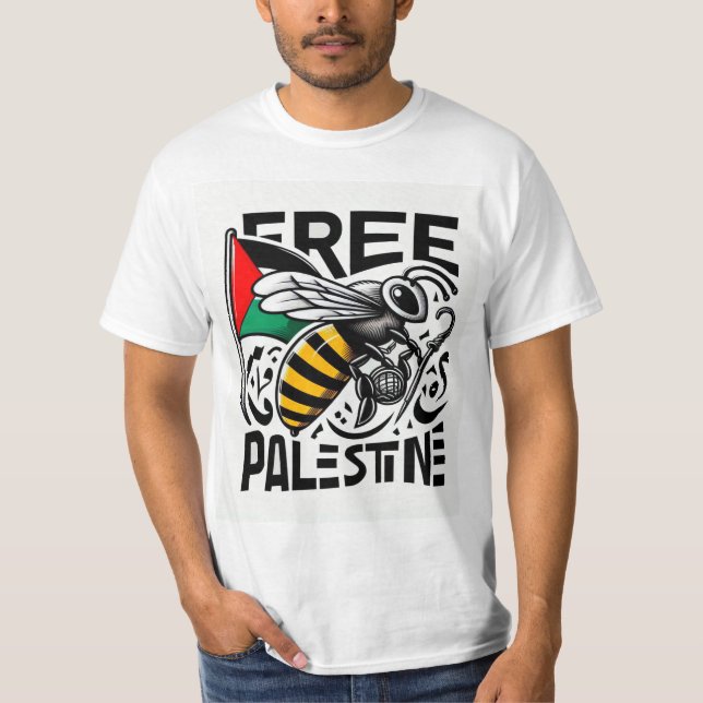 KOSTENFREIER PALESTINE-T - Shirt (Vorderseite)