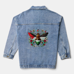KOSTENFREIER PALESTINE-T - Shirt Jeansjacke