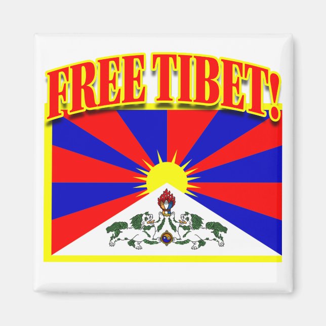 KOSTENFREIER TIBET MAGNET (Vorne)