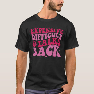 Kostengünstige Schwierigkeiten und Gespräche zurüc T-Shirt