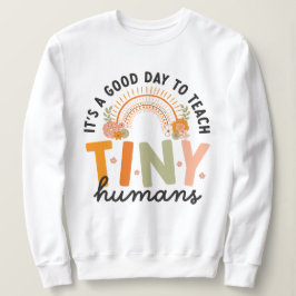 Kostenkatalog für Preschool-Lehrer von Retro Boho Sweatshirt