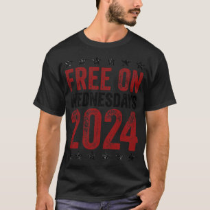 Kostenlos am Mittwoch USA FLAG 2 T-Shirt