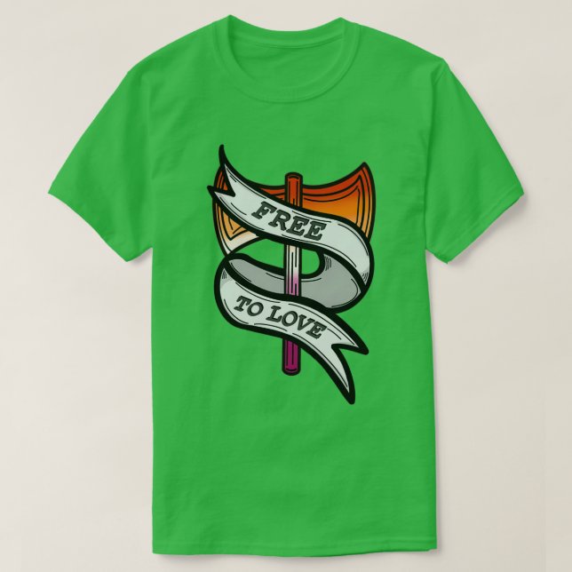 Kostenlos für die Liebe T-Shirt (Design vorne)