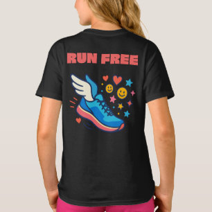 Kostenlos laufen - Motivierend Sport & psychische T-Shirt