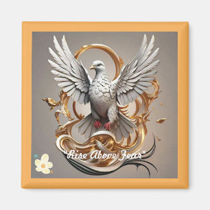 "Kostenlos nach oben" Magnet