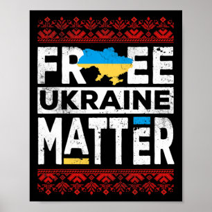 Kostenlos Ukraine Problem Ukrainisches Shirt Ukrai Poster