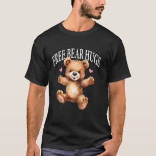 Kostenlose Bärenumarmungen Süßer Teddybär Mini Her T-Shirt