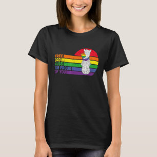 Kostenlose Dad Hugs Pride  Gay Pride Bär LGBTQ  Fü T-Shirt
