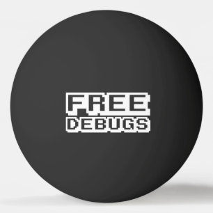 KOSTENLOSE DEBUGS PONG BALL TISCHTENNISBALL