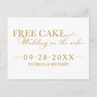 Kostenlose lustige Hochzeitstorte Save The Date oh
