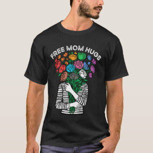 Kostenlose Mamma Umarmungen LGBTQ Stolz Verbündete T-Shirt