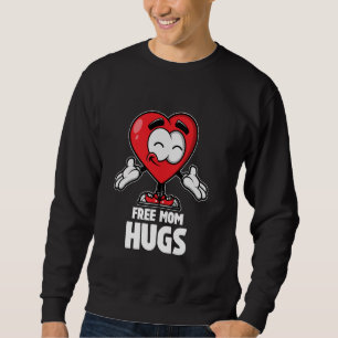 Kostenlose Mamma Umarmungen Liebevolle Mutter Süße Sweatshirt