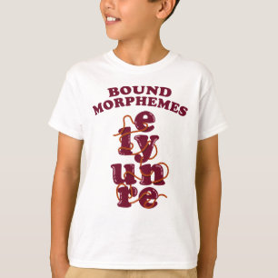 Kostenlose Morphemes Phonics Englisch lernen T-Shirt
