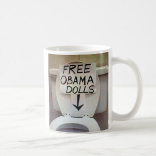 KOSTENLOSE OBAMA-DOLLEN KAFFEETASSE