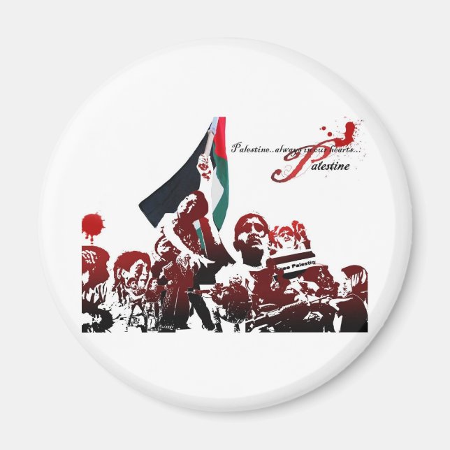 KOSTENLOSE PALESTINE MAGNET (Vorne)
