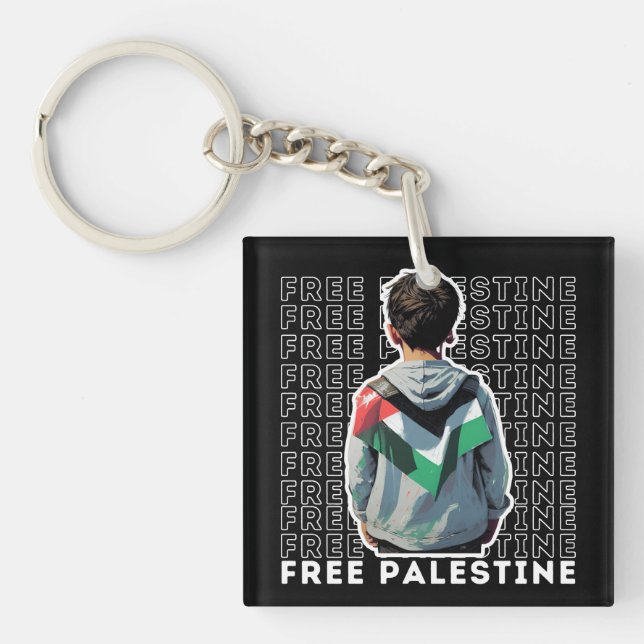KOSTENLOSE PALESTINE SCHLÜSSELANHÄNGER (Vorderseite)