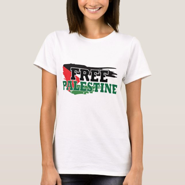 KOSTENLOSE PALESTINE T-Shirt (Vorderseite)