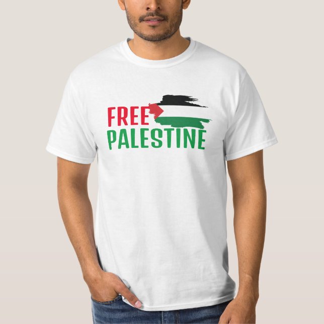 KOSTENLOSE PALESTINE T-Shirt (Vorderseite)